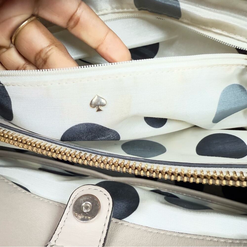 Kate Spade beige and Black hand Bag - Picture 11 of 14